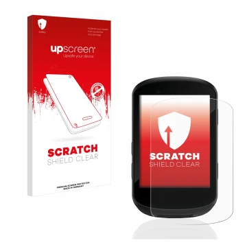 Front side of a product packaging with the brand logo upscreen. Next to it is the device Garmin Edge 530 shown with the corres