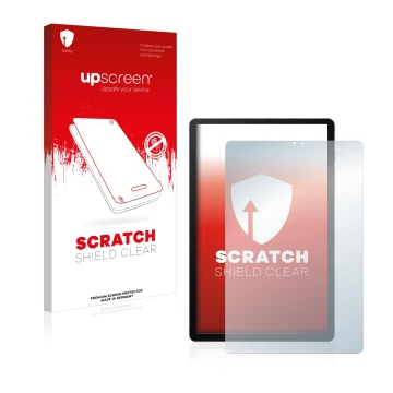 Front side of a product packaging with the brand logo upscreen. Next to it is the device Samsung Galaxy Tab S6 WiFi 2019 shown