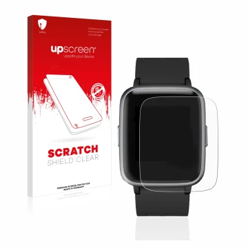 Front side of a product packaging with the brand logo upscreen. Next to it is the device Letsfit Fitness Tracker 1.3