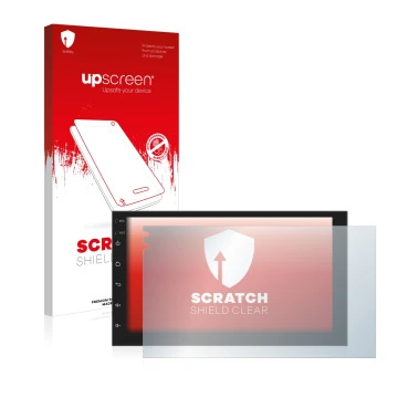 Front side of a product packaging with the brand logo upscreen. Next to it is the device Phonocar MediaStation 2Din shown with