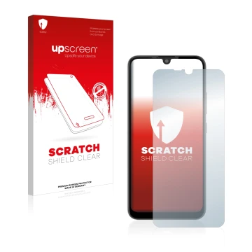 Front side of a product packaging with the brand logo upscreen. Next to it is the device Gigaset GS190 shown with the correspo