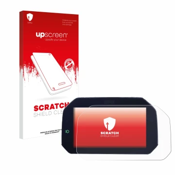 Front side of a product packaging with the brand logo upscreen. Next to it is the device BMW F 750 GS 2018-2020 Connectivity T