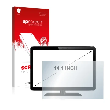 Front side of a product packaging with the brand logo upscreen. Next to it is the device shown with the corresponding screen p