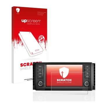Front side of a product packaging with the brand logo upscreen. Next to it is the device Seat Leon 5F 2018 Media System Plus 2
