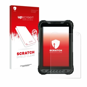 Front side of a product packaging with the brand logo upscreen. Next to it is the device UniStrong UT30 8
