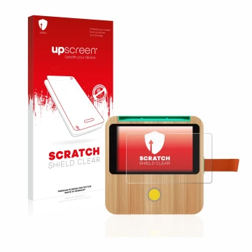 Front side of a product packaging with the brand logo upscreen. Next to it is the device tigerbox Touch shown with the corresp