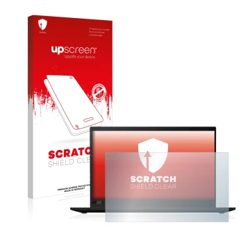 Front side of a product packaging with the brand logo upscreen. Next to it is the device Lenovo ThinkPad X1 Carbon (8th. Gen.)