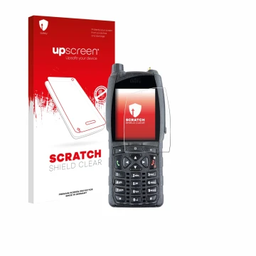 Front side of a product packaging with the brand logo upscreen. Next to it is the device Sepura SC20 shown with the correspond