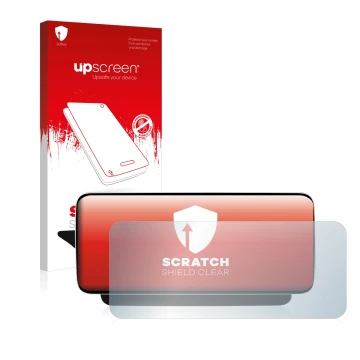 Front side of a product packaging with the brand logo upscreen. Next to it is the device Koason Mercedes-Benz E W212 S212 12.3