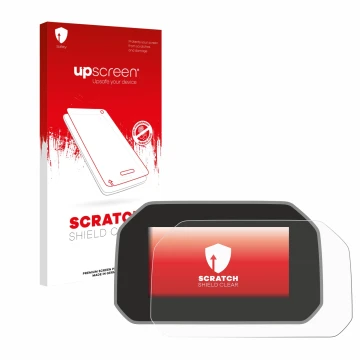 Front side of a product packaging with the brand logo upscreen. Next to it is the device BMW R 1250 GS Adventure Connectivity 