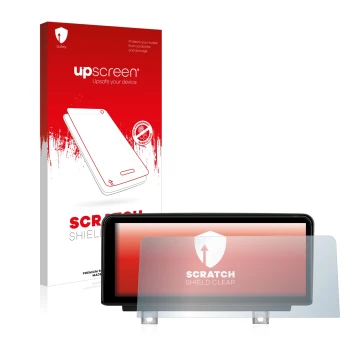 Front side of a product packaging with the brand logo upscreen. Next to it is the device Koason BMW 3 Series 10.25