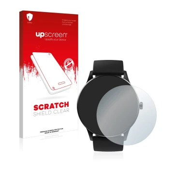 Front side of a product packaging with the brand logo upscreen. Next to it is the device Denver SW-173 shown with the correspo