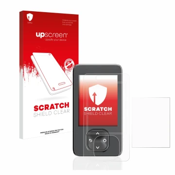 Front side of a product packaging with the brand logo upscreen. Next to it is the device Dexcom G7 CGM shown with the correspo