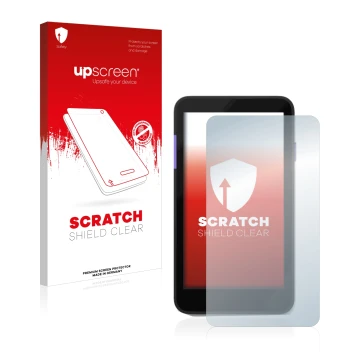 Front side of a product packaging with the brand logo upscreen. Next to it is the device Zettle Terminal (by Paypal) shown wit