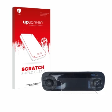 Front side of a product packaging with the brand logo upscreen. Next to it is the device Fiat Panda 2019 shown with the corres