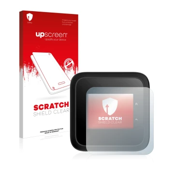 Front side of a product packaging with the brand logo upscreen. Next to it is the device Netgear Nighthawk M6 Pro shown with t