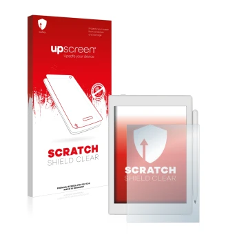 Front side of a product packaging with the brand logo upscreen. Next to it is the device Boox Nova Air 2 shown with the corres