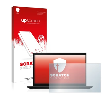 Front side of a product packaging with the brand logo upscreen. Next to it is the device Lenovo ThinkPad L15 Gen 3 shown with 