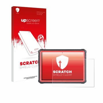 Front side of a product packaging with the brand logo upscreen. Next to it is the device Launch X-431 PRO3S+ V2.0 shown with t