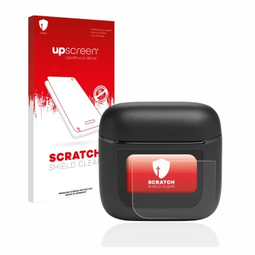 Front side of a product packaging with the brand logo upscreen. Next to it is the device JBL Tour Pro 2 shown with the corresp