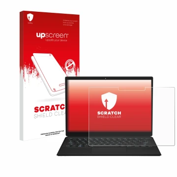 Front side of a product packaging with the brand logo upscreen. Next to it is the device ASUS ROG Flow Z13 2023 shown with the