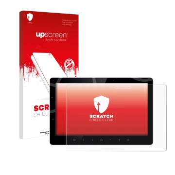 Front side of a product packaging with the brand logo upscreen. Next to it is the device Bewatec .Tablet SF 13
