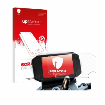 Front side of a product packaging with the brand logo upscreen. Next to it is the device VOGE 350 AC shown with the correspond