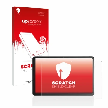 Front side of a product packaging with the brand logo upscreen. Next to it is the device Amazon Fire Max 11 shown with the cor