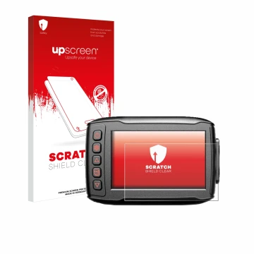 Front side of a product packaging with the brand logo upscreen. Next to it is the device Blueskysea DV999 shown with the corre