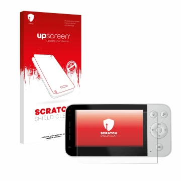 Front side of a product packaging with the brand logo upscreen. Next to it is the device Philips Avent Connected SCD923 shown 