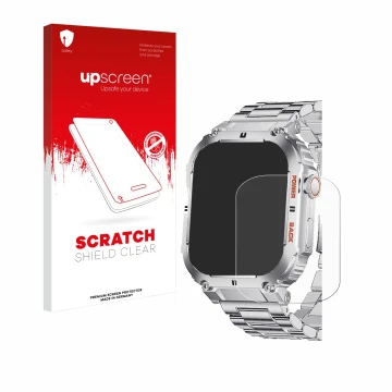 Front side of a product packaging with the brand logo upscreen. Next to it is the device LIGE K-57 1.96