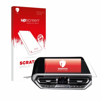 Front side of a product packaging with the brand logo upscreen. Next to it is the device BMW 3 G20 2020 shown with the corresp
