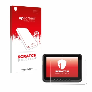 Front side of a product packaging with the brand logo upscreen. Next to it is the device Zebra ET65 shown with the correspondi