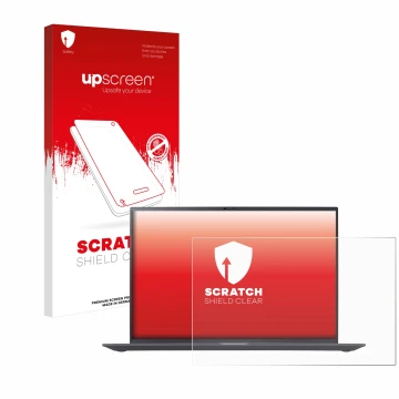 Front side of a product packaging with the brand logo upscreen. Next to it is the device LG gram 16'' 2023 shown with the corr