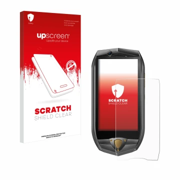Front side of a product packaging with the brand logo upscreen. Next to it is the device Oukitel K16 shown with the correspond