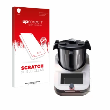 Front side of a product packaging with the brand logo upscreen. Next to it is the device Ufesa TotalChef RK7 shown with the co