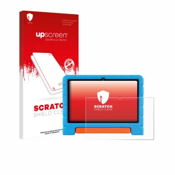 Front side of a product packaging with the brand logo upscreen. Next to it is the device ZIOVO Z138 10