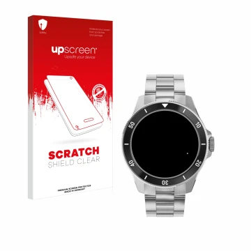 Front side of a product packaging with the brand logo upscreen. Next to it is the device Withings ScanWatch Nova (42 mm) shown