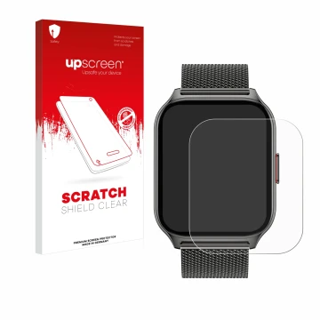 Front side of a product packaging with the brand logo upscreen. Next to it is the device Popglory P95 2