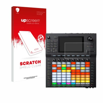 Front side of a product packaging with the brand logo upscreen. Next to it is the device Akai Force shown with the correspondi