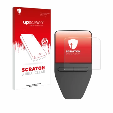Front side of a product packaging with the brand logo upscreen. Next to it is the device Trezor Safe 3 shown with the correspo