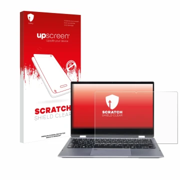 Front side of a product packaging with the brand logo upscreen. Next to it is the device Wortmann Terra Mobile 360-13U shown w