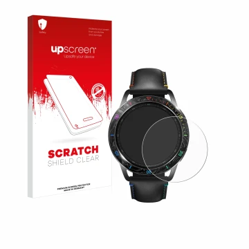 Front side of a product packaging with the brand logo upscreen. Next to it is the device Xiaomi Watch S3 shown with the corres