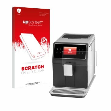 Front side of a product packaging with the brand logo upscreen. Next to it is the device WMF Perfection 840L shown with the co