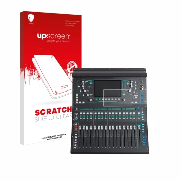 Front side of a product packaging with the brand logo upscreen. Next to it is the device Allen&Heat SQ5 shown with the corresp