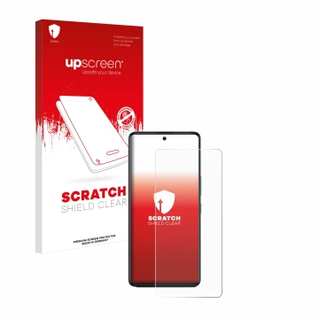 Front side of a product packaging with the brand logo upscreen. Next to it is the device Infinix GT 20 Pro shown with the corr
