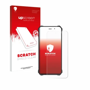 Front side of a product packaging with the brand logo upscreen. Next to it is the device Fossibot F101P shown with the corresp