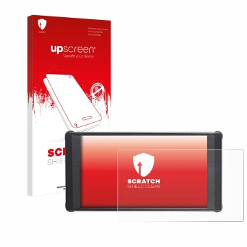 Front side of a product packaging with the brand logo upscreen. Next to it is the device Portkeys PT6 shown with the correspon