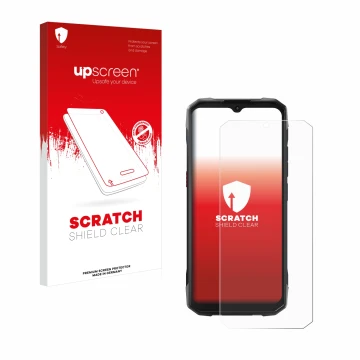 Front side of a product packaging with the brand logo upscreen. Next to it is the device Hotwav Cyber 15 shown with the corres