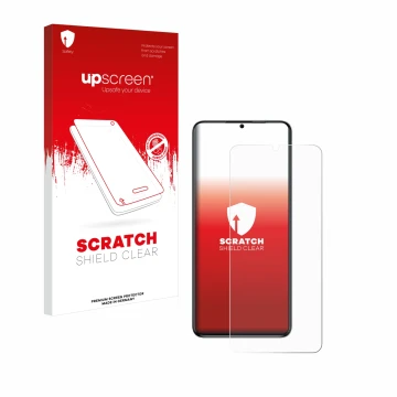 Front side of a product packaging with the brand logo upscreen. Next to it is the device Oukitel C50 shown with the correspond